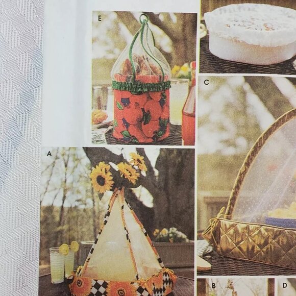 Simplicity 9308 Food Tents | Various Sizes Food Tents, Casserole Cover | - Picture 2 of 3